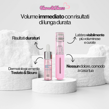 PlumpUp - Kit volume e idratazione labbra ✨